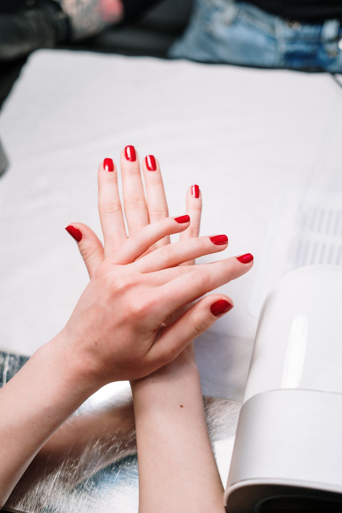 Nail care service at Pearly Nails