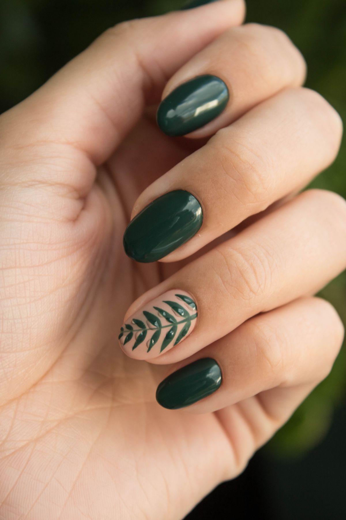 Nail polish detail at Pearly Nails
